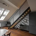 Quite Loft With Balcony And 3 Air Conditioners Praag
